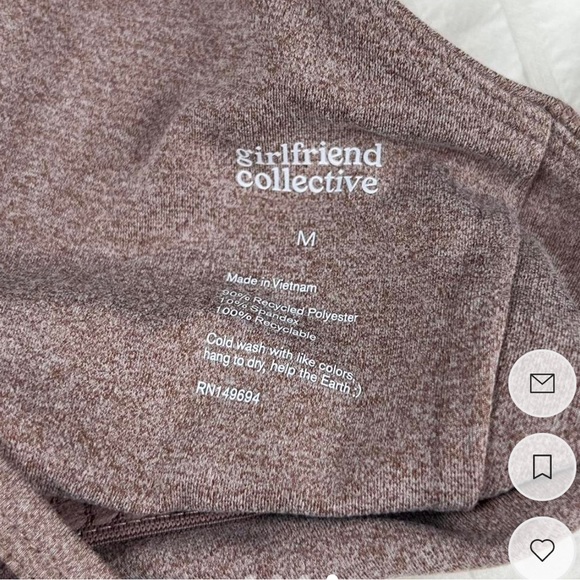 Strappy sports bra by Girlfriend Collective size M - Picture 3 of 3